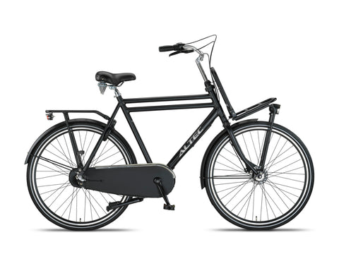 Altec Retro Transportfiets Mat Zwart