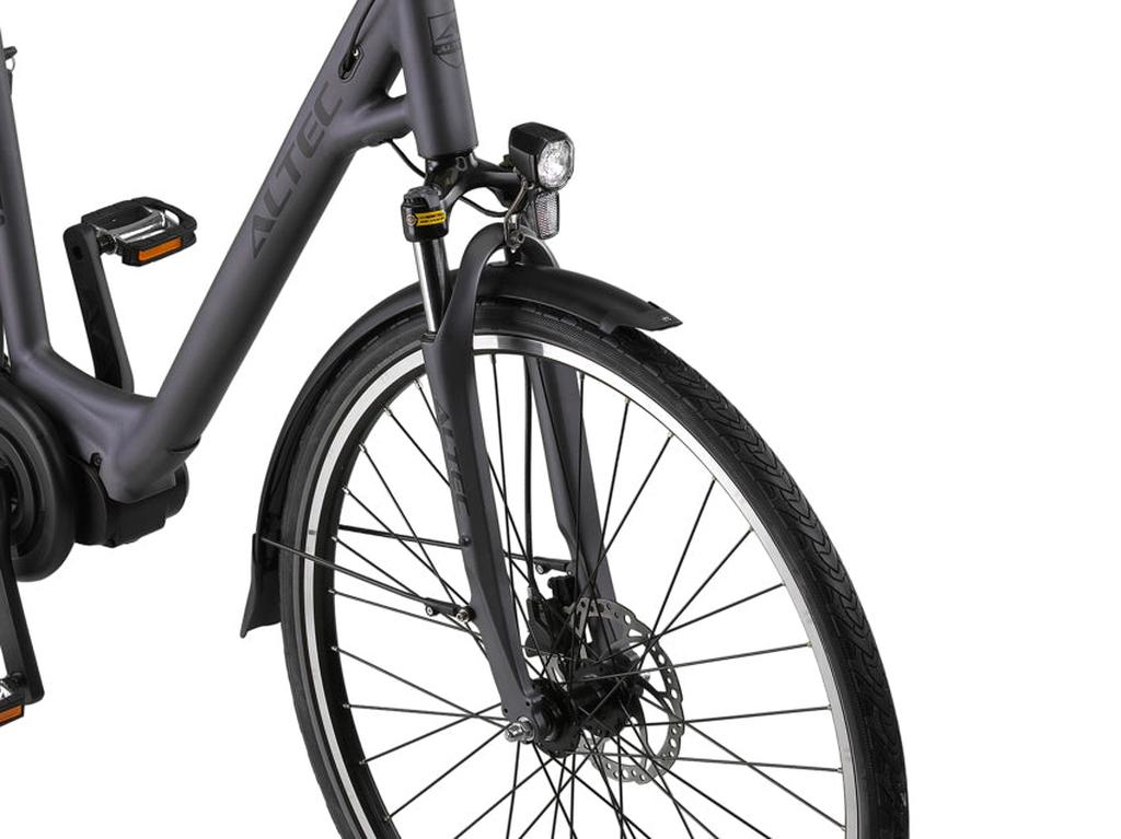 Altec Atlanta E-bike Middenmotor HYD 7v 28inch 49cm Stain Silver