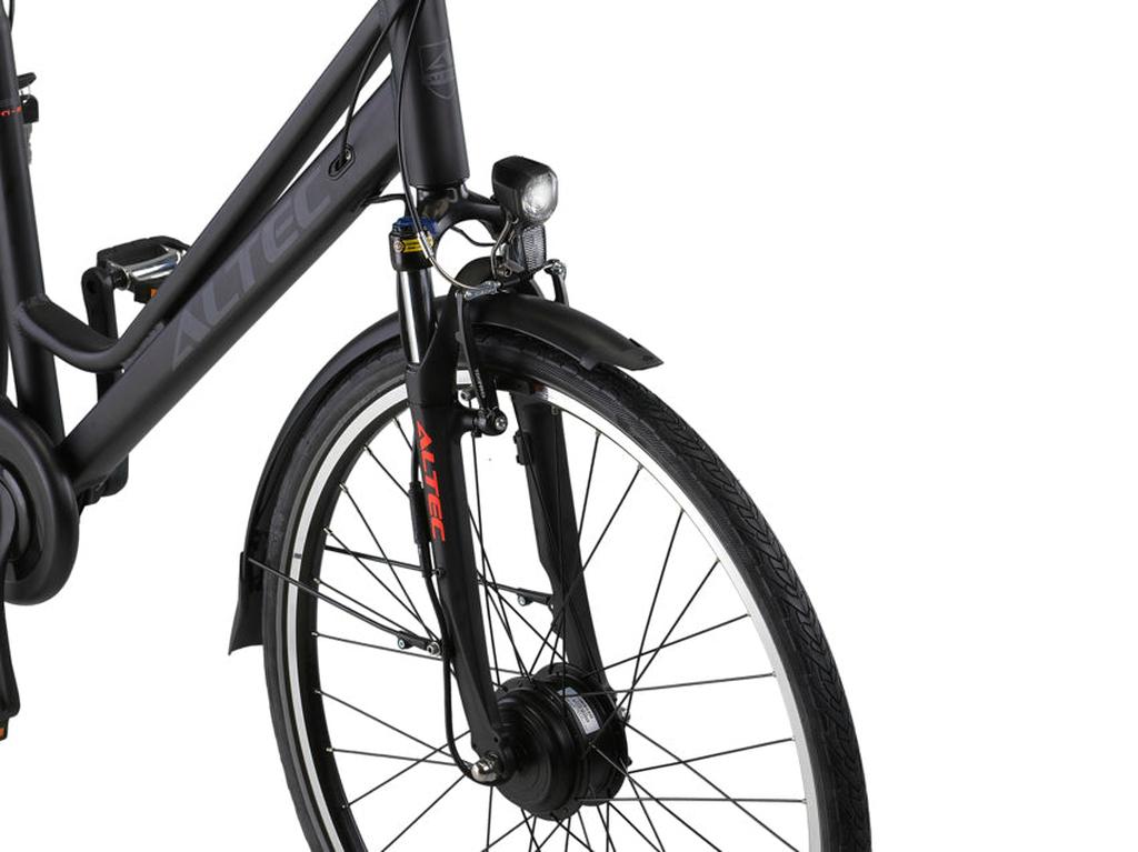 Altec Delta E-bike 518Wh Voorwielmotor 3v 28inch 53cm Mat Zwart