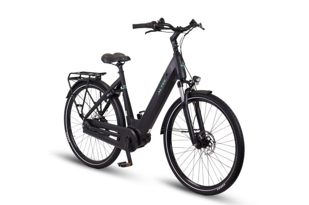 Altec Impact E-Bike 550Wh Midden Motor HYD 7v 28inch 53cm Mat Zwart