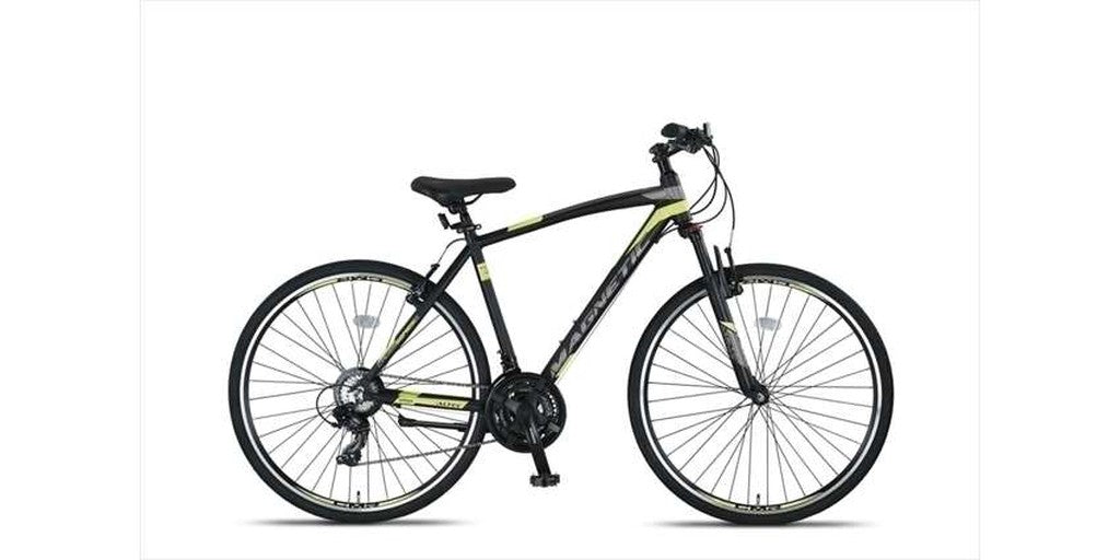 Altec Magnetic Trekking V-Brakes Heren 28inch 51cm Black/Lime