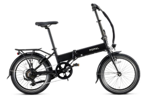Popal E-Folt foldecykel 6v 20inch Sort