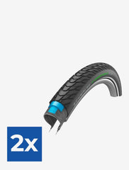 Schwalbe 5 mm anti-lækage-dæk for og bag monteret