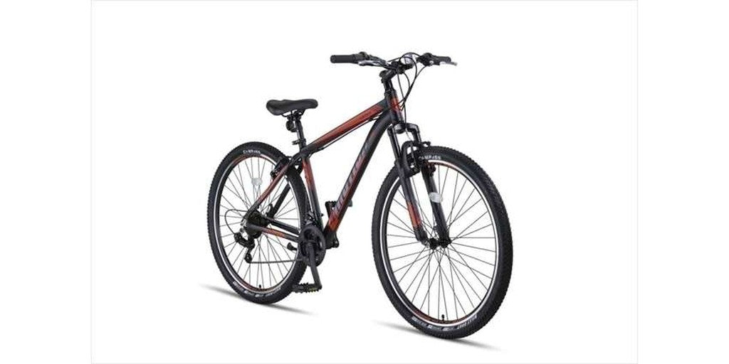 Umit 4 Motion 29 inch 46cm MTB V-Brakes Zwart-Rood