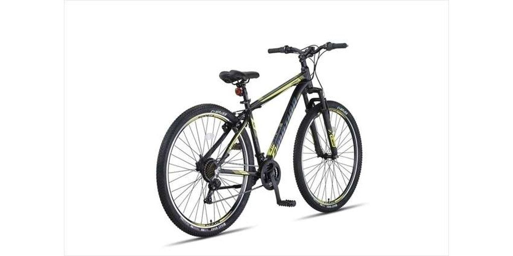 Umit 4 motion 27.5 inch 47cm MTB V-Brakes Zwart-Geel